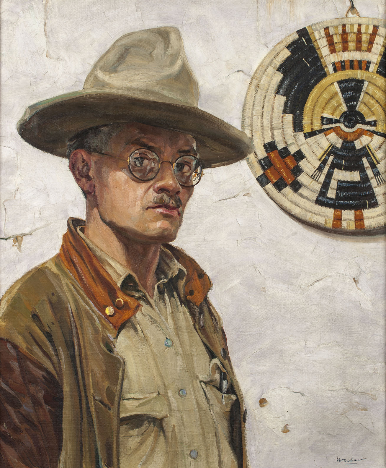 AFA Walter Ufer, Self-Portrait,